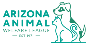 Logo for the Arizona Animal Welfare League.